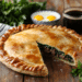 Argentine-Style Minced Beef And Chard Torta Pascualina