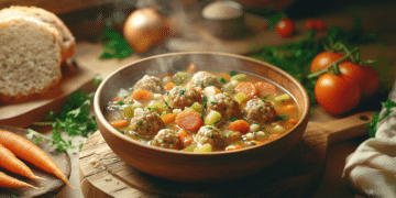 Minced Game Meatball Stew
