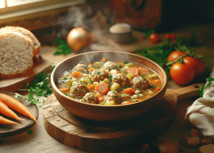 Minced Game Meatball Stew