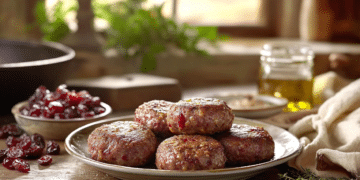 Wild Game Patties With Sweet And Savory Cranberry Twist 17 Minced Venison And Cranberry Patties