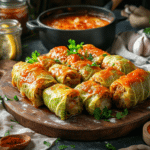 Minced Veal and Cabbage Rolls