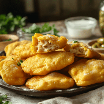 Minced Chicken And Olive Sopaipillas