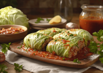 Minced Veal And Cabbage Rolls