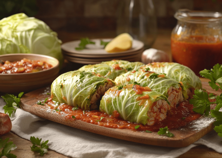 Minced Veal And Cabbage Rolls