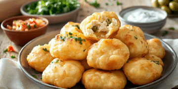 Minced Chicken And Olive Sopaipillas