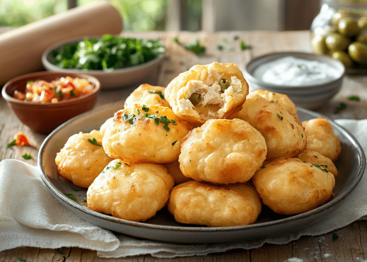 Minced Chicken And Olive Sopaipillas