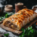 Minced Beef And Potato Strudel