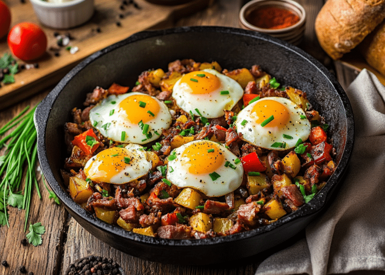 Rustic Smoked Pork Hash: A Hearty Farmhouse Breakfast Delight 1 Smoked Pork Breakfast Hash