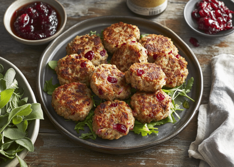 Minced Turkey And Cranberry Patties