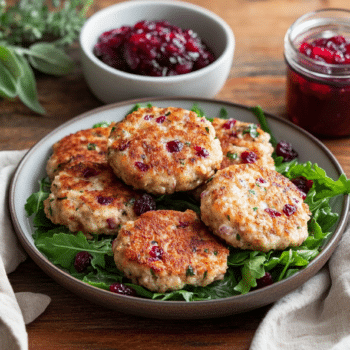 Minced Turkey And Cranberry Patties2