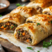 Minced Lamb And Veggie Sausage Rolls