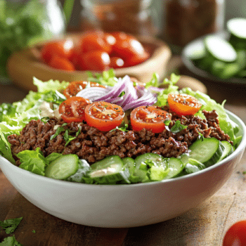 Burger Bowls: A Fresh Twist On Classic Comfort Food 2 Deconstructed Hamburger Bowls