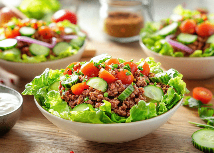 Burger Bowls: A Fresh Twist On Classic Comfort Food 1 Deconstructed Hamburger Bowls