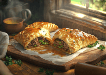 Minced Beef With Hp Sauce Hand Pies