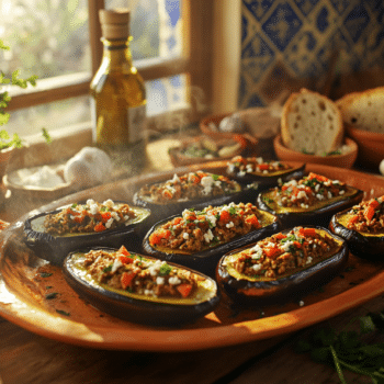 Minced Pork And Eggplant Imam Bayildi