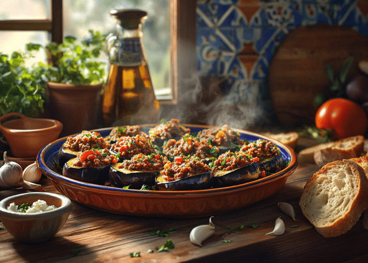 Minced Pork And Eggplant Imam Bayildi