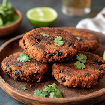 Minced Pork And Black Bean Feijoada Patties