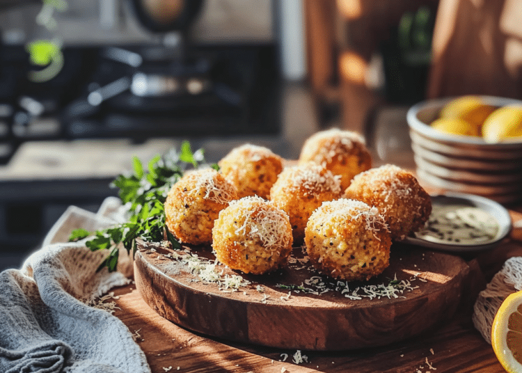 Zesty Chicken Lemon Risotto Balls: A Crispy Italian Delight 1 Minced Chicken And Lemon Risotto Balls