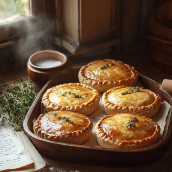 Rustic Mediterranean Lamb Pies With Aromatic Thyme 2 Minced Lamb And Thyme Pies2