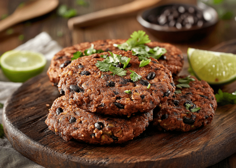 Minced Pork And Black Bean Feijoada Patties