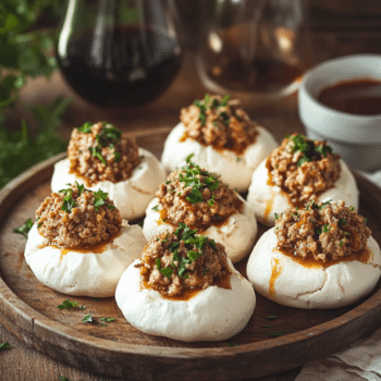 Traditional Aussie Minced Meat Pavlova Toppers Savory2