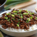 Mongolian Beef Mince Stir Fry