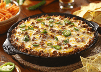 Beef Mince Jalapeño Popper Dip