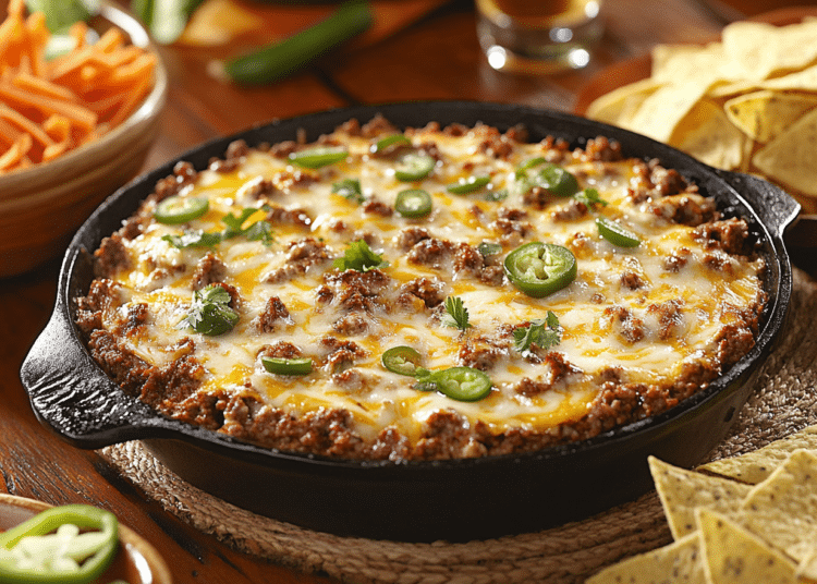 Beef Mince Jalapeño Popper Dip
