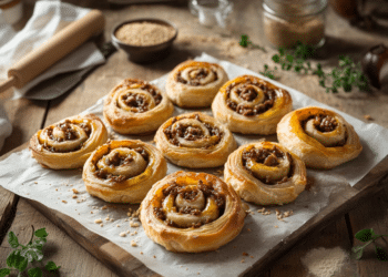 Kiwi Minced Beef And Cheese Savory Scrolls
