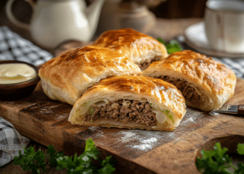 Minced Beef Bierocks (Stuffed Rolls)