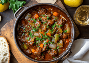Minced Beef Osso Buco Style