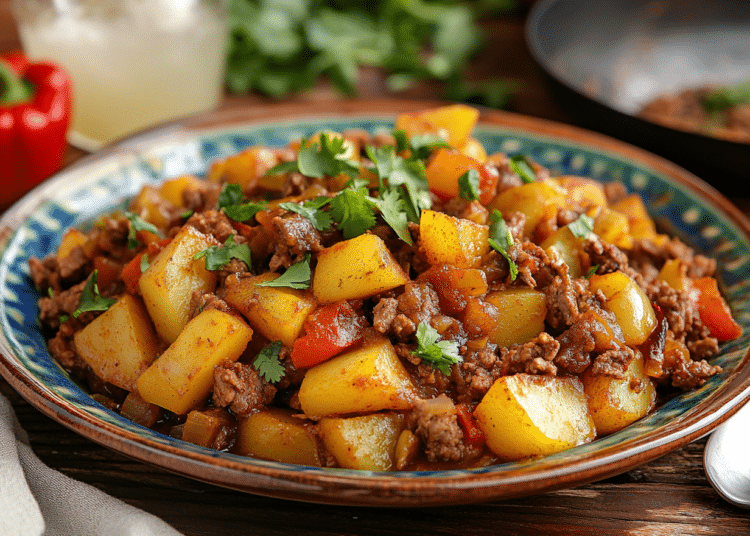 Minced Lamb And Potato Pique Macho