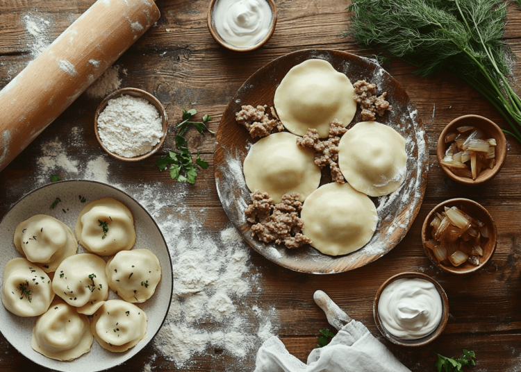 Pork Mince And Potato Pierogi