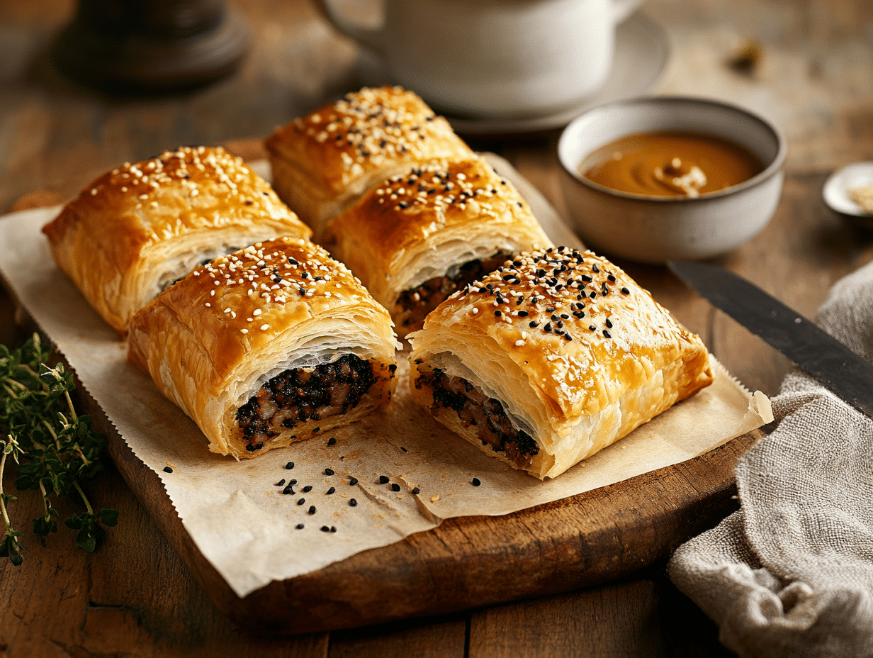 97 Britsh Inspired Mince Recipes 35 Rustic Black Pudding Sausage Rolls With British Charm