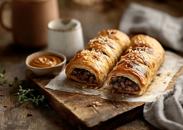 Black Pudding And Mince Sausage Rolls