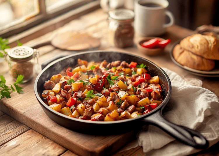 Savory Breakfast Pork Hash