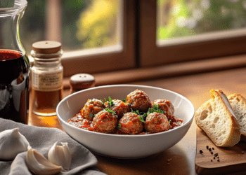 Minced Pork Albondigas In Tomato Sauce