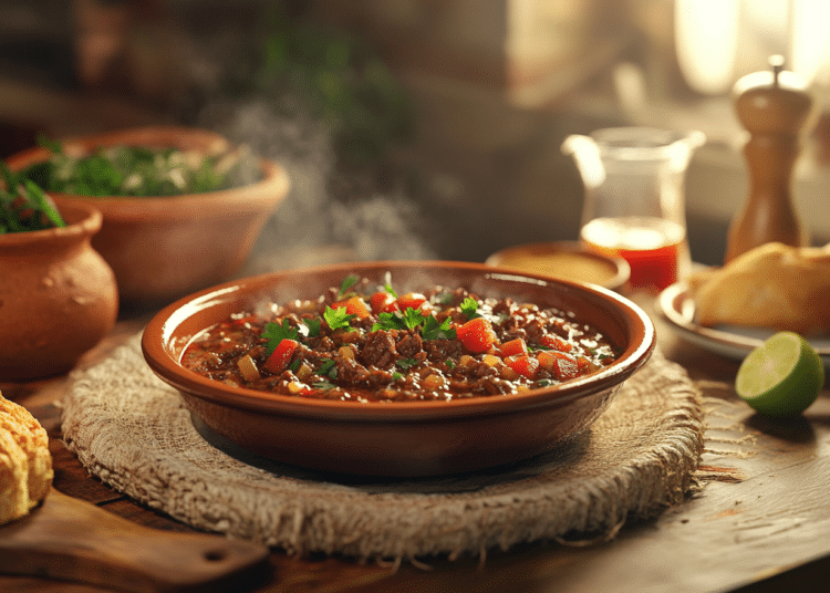 Chilean Minced Beef And Paprika Stew