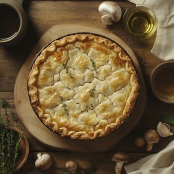 French-Inspired Minced Chicken And Mushroom Pie Delight 2 Minced Chicken And Mushroom Pie