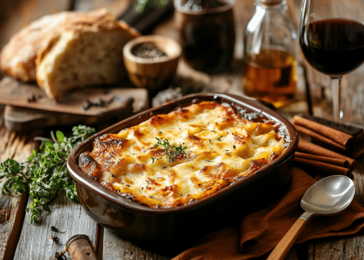 Lamb Mince And Tomato Pasticcio