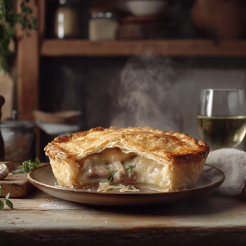 Minced Rabbit Pie With Tarragon