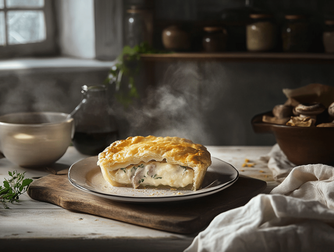 Minced Rabbit Pie With Tarragon