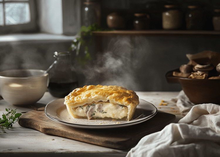 Minced Rabbit Pie With Tarragon