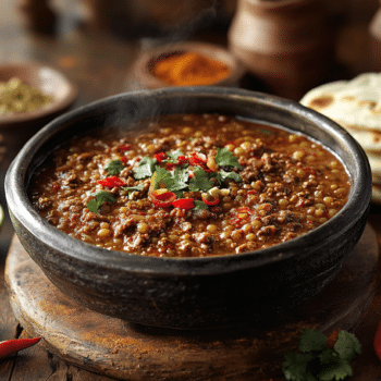 Beef Mince And Lentil Dal Tadka