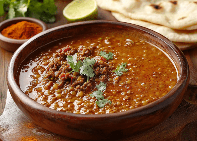Beef Mince And Lentil Dal Tadka