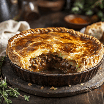 Minced Lamb And Potato Humita Pie