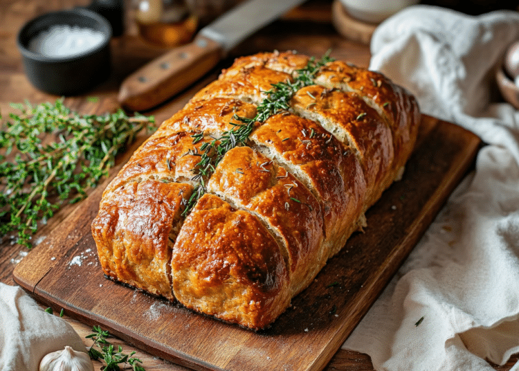 Rustic Australian Lamb Damper With Rosemary And Flavor 1 Minced Lamb And Rosemary Damper