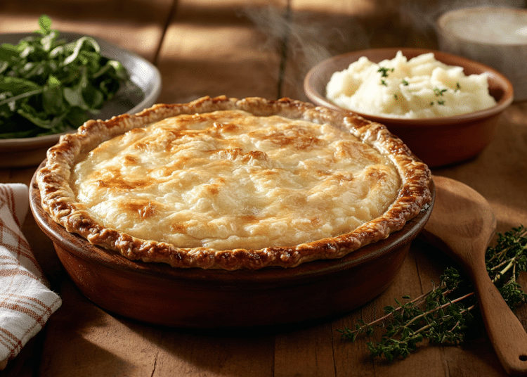 Minced Beef And Parsnip Pie