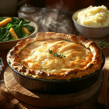 Minced Beef And Parsnip Pie