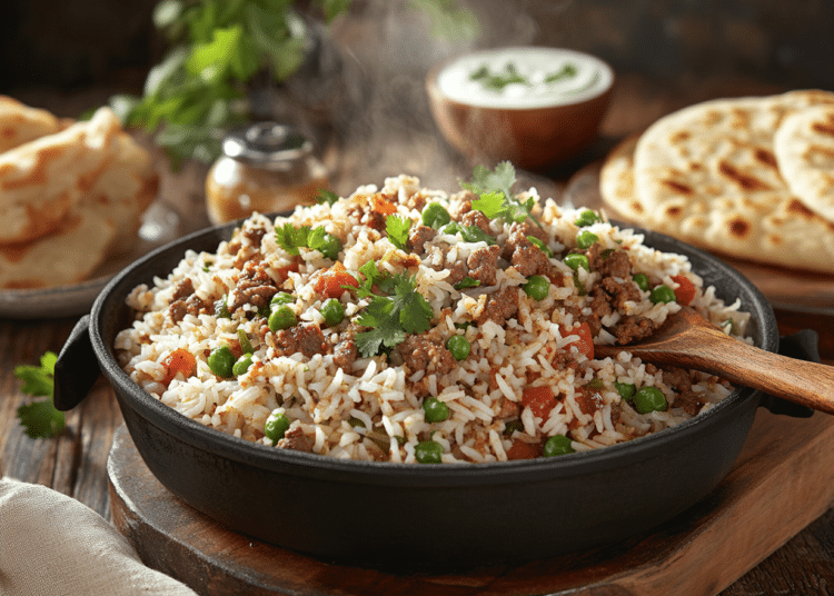 Lamb Mince Keema Pulao